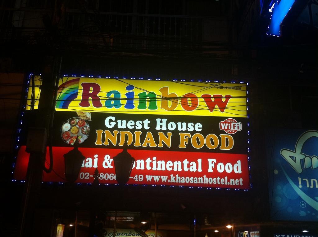 Khaosan Rainbow Hostel Bangkok Exterior photo